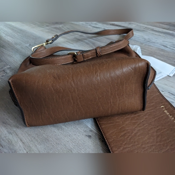 NWT Calvin Klein Tote Shoulder women's handbag crossbody, R-Sonoma H5DEZ4CK lug - Picture 5 of 11